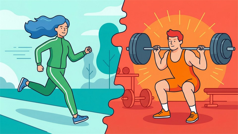 Cardio vs Styrketræning